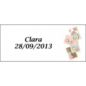 Pegatina personalizada bonita