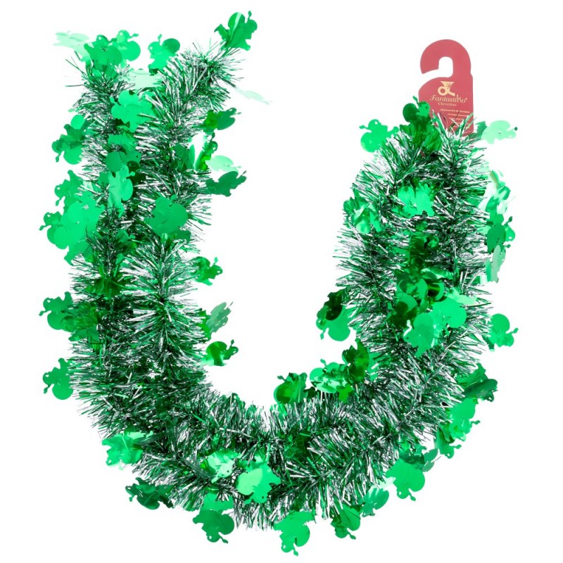 Boa papá noel mixto verde 180 x 12 x 12 cm