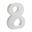 Numero madera 8