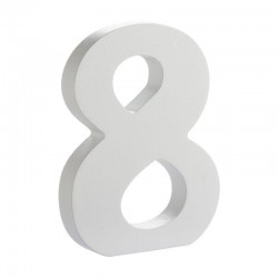 Numero madera 8