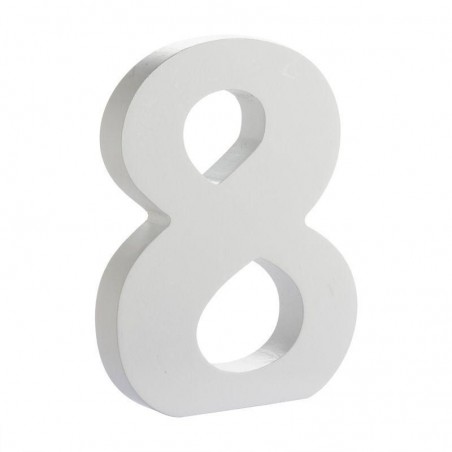 Numero madera 8