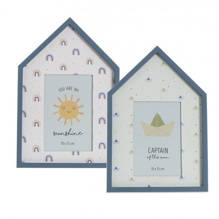 Portafotos 10x15 sunshine azul 2m