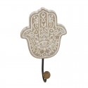 Perchero pared individual forma mano de fatima