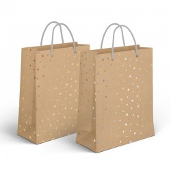 Bolsa papel m estrellas 2c