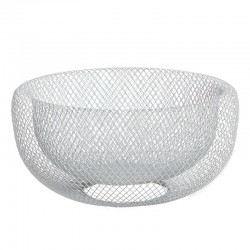 Frutero metal blanco