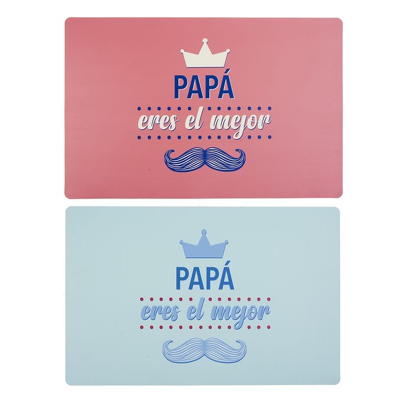 Individual plastico papá 2c