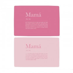 Mantel individual plastico mamá 2c
