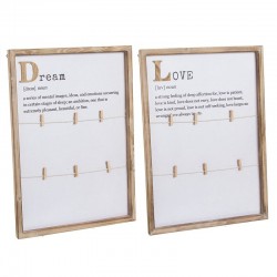 Panel pinzas love dream 2m