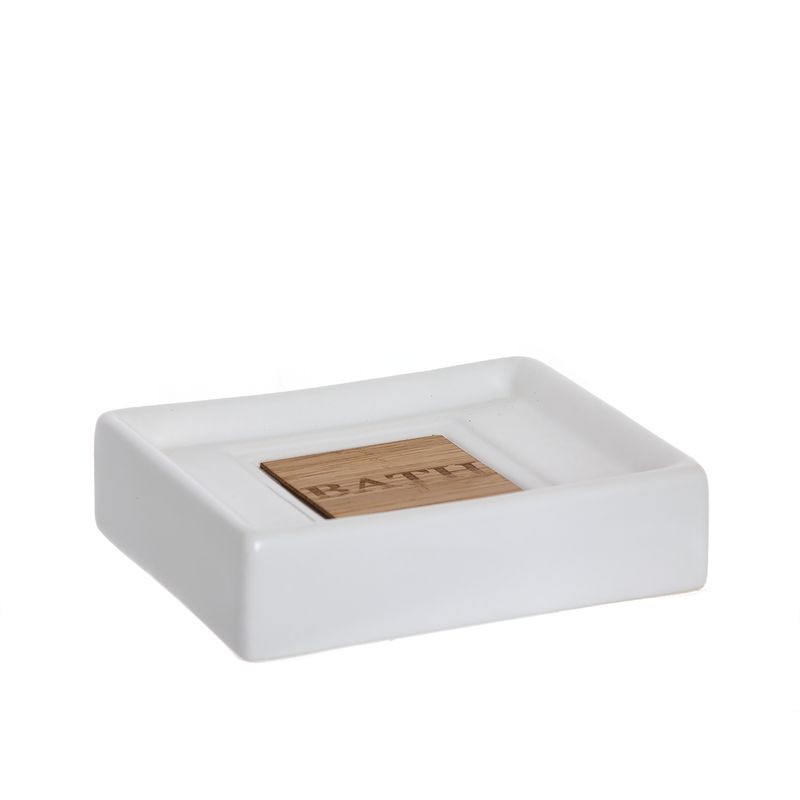 Jabonera bath blanco