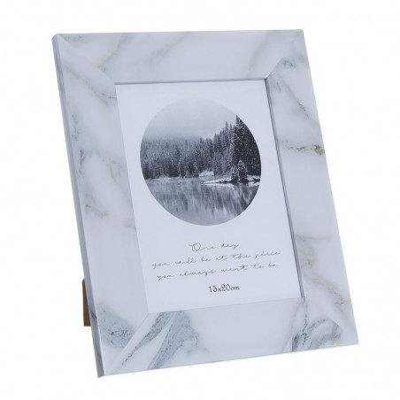 Portafotos 15x20 marmol