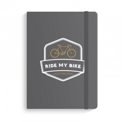 Libreta con goma l bici