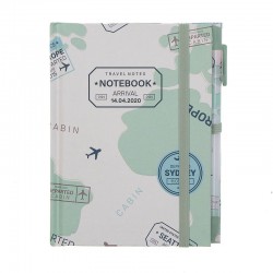 Libreta con boli travel