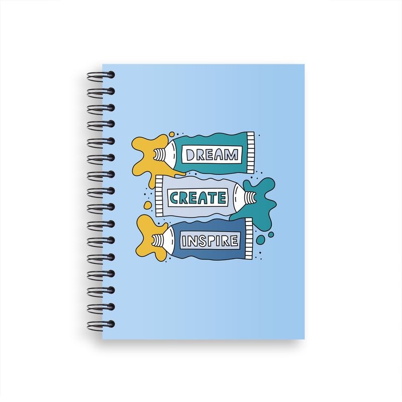 Libreta a5 pencils azul