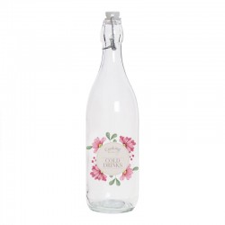 Botella 1l. floral market