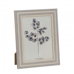 Portafotos 13x18 gris natural