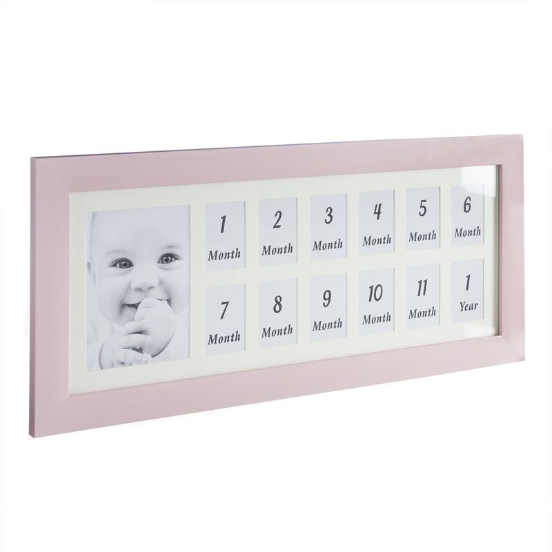 Portafotos ps multiple bebe rosa