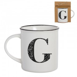 Mug vintage letra g 475ml