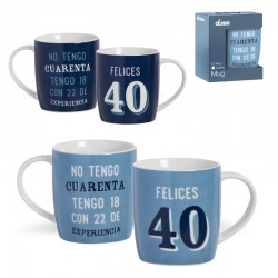 Mug 350ml 40 años 2m