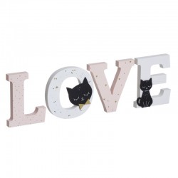 Letras madera cat lover