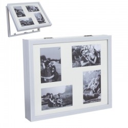 Tapa contador 38x32 multif. blanco