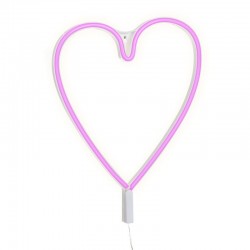 Corazon neon pared