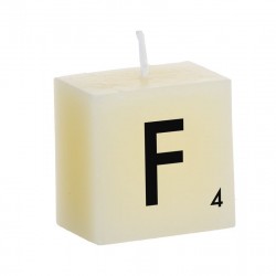 Vela letra f