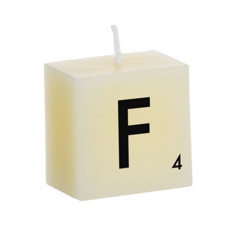 Vela letra f