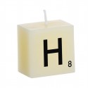 Vela letra h