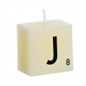 Vela letra j
