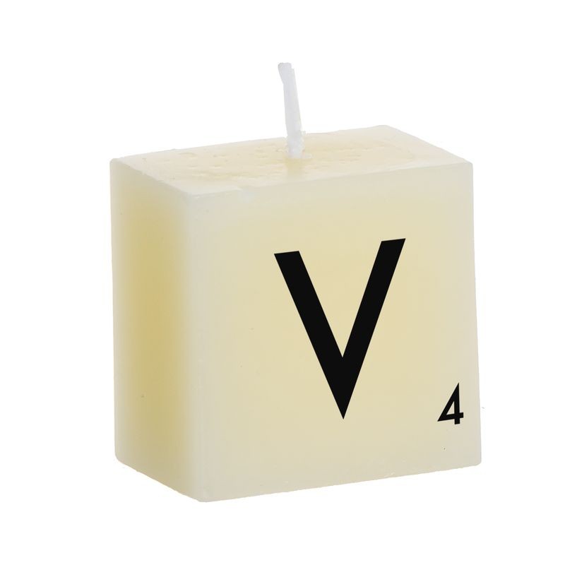 Vela letra v