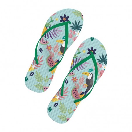 Chanclas hombre t.42 45 tropical