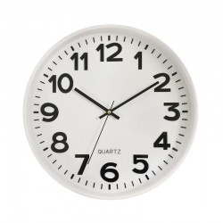 Reloj pared 35cm blanco