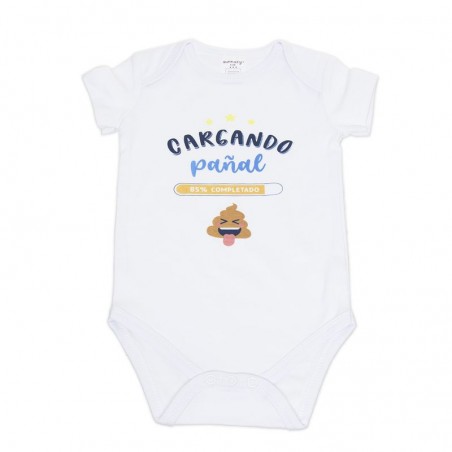 Body bebe t. 0 9 meses cargando pañal