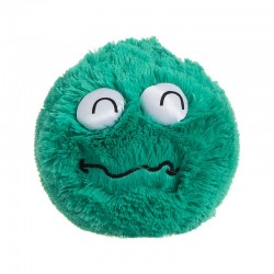 Peluche pelota monstruo azul