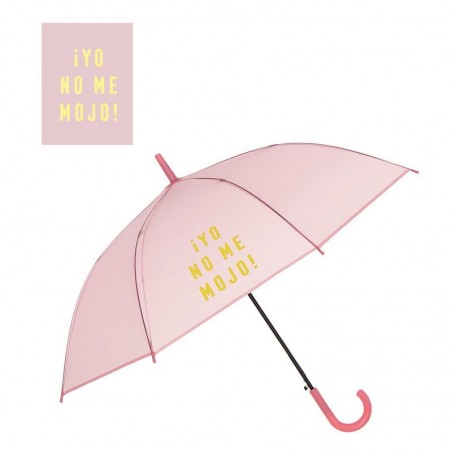 Paraguas antiviento rosa