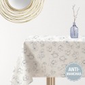 Mantel antimanchas 145x200 shades of flora