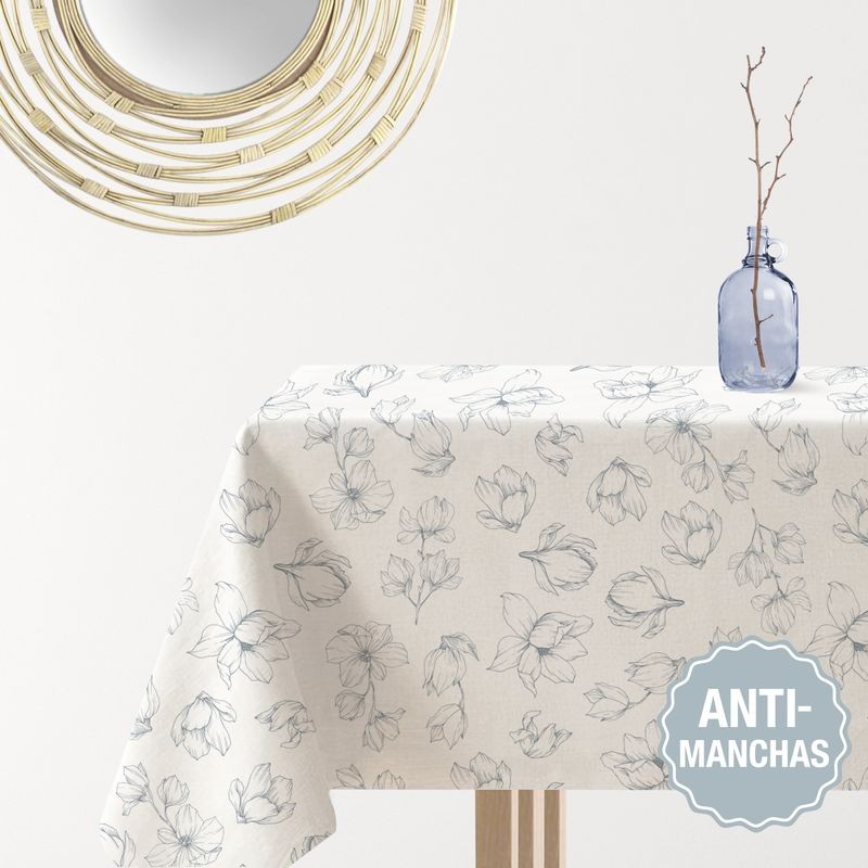 Mantel antimanchas 145x200 shades of flora
