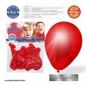 Pack globo metalizado cereza 9r 8 unidades