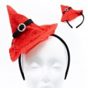 Gorro de bruja con felpa