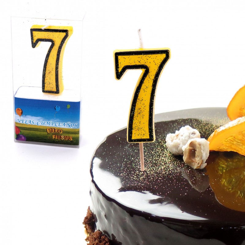 Velas purpurina nº 7