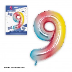 Globo poliamida nº 9 1m tonos