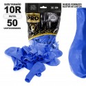 Pack globos pro series 10r 50 azul marino