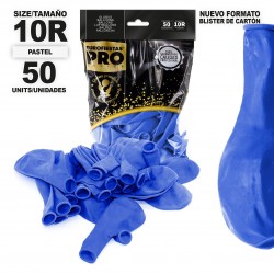 Pack globos pro series 10r 50 azul marino