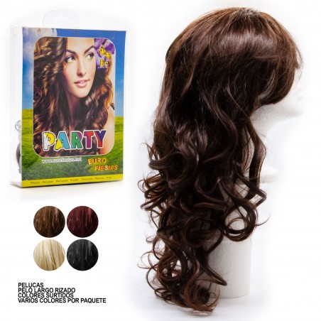 Peluca pelo rizado