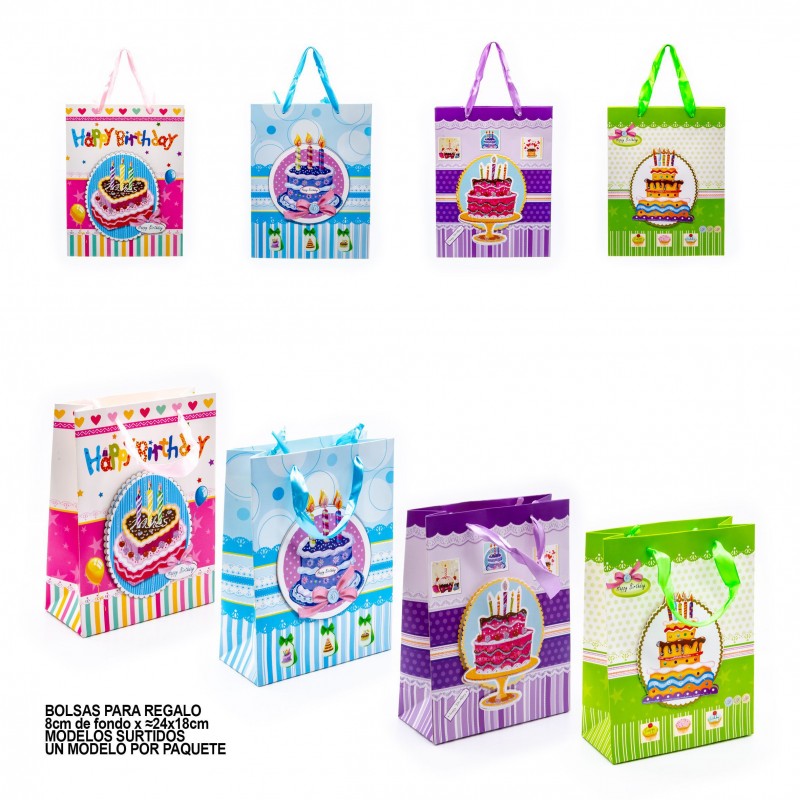 Bolsa regalo 3d cumpl.18 24 8
