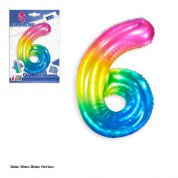 Globo poliamida 1m tonos vivos 6