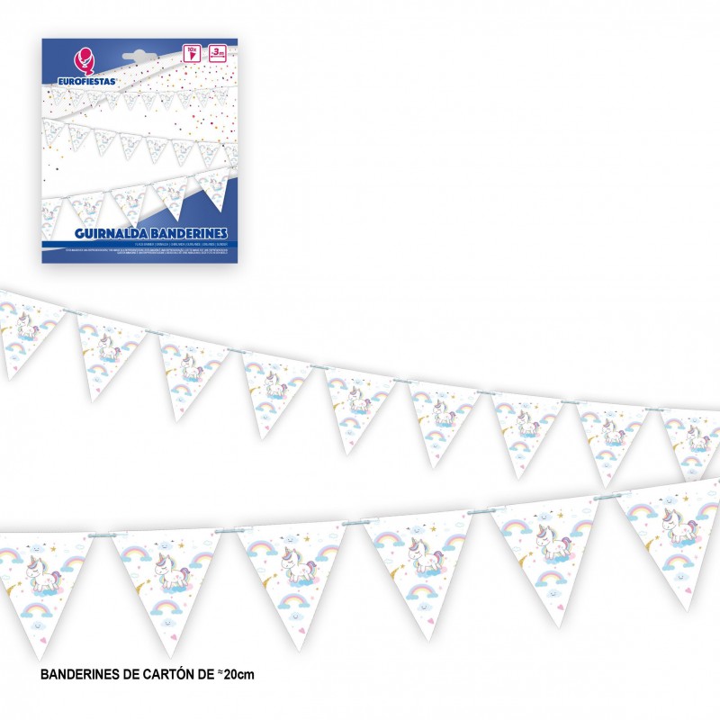 Guirnalda coleccion unicornios