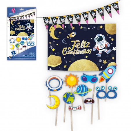 Set cumple cartel astros