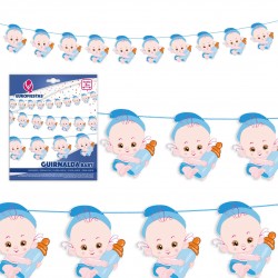 Guirnalda baby azul