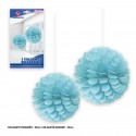 Bolas papel 2 celeste